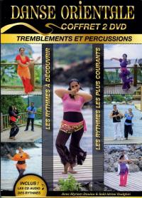 Coffret danse orientale tremblements et percussions-2dvd
