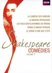 Coffret shakespeare comedies vol 1 - 5 dvd