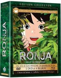 Ronja - fille de brigand - ed. collector - serie limitee - combo 4 brd + 4 dvd +