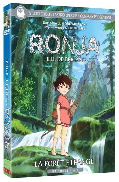 Ronja - fille de brigand - vol 1 - dvd