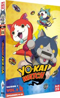 Yo-kai watch - saison 1 - partie 3 sur 3 - 3 dvd