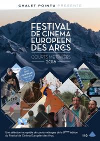 Festival de cinema europeen des arcs - courts metrages 2016 - dvd