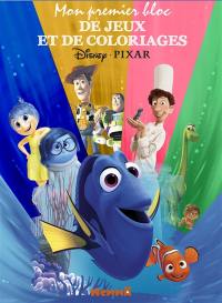Disney.Pixar : mon premier bloc de jeux et de coloriages
