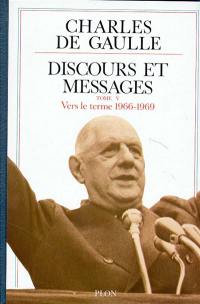 Discours et messages. Vol. 5. Vers le terme : janvier 1966-avril 1969