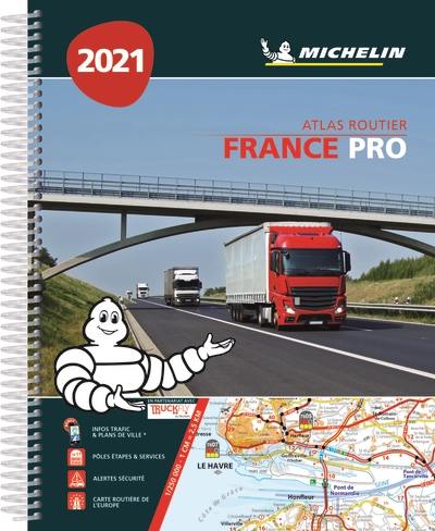France pro 2021 : atlas routier. France pro 2021 : road atlas. France pro 2021 : Strassenatlas