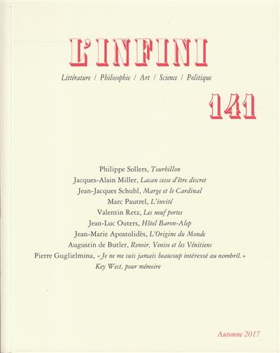 Infini (L'), n° 141