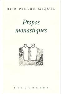Propos monastiques