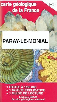 Paray-le-Monial : carte géologique de la France à 1-50 000, 600. Guide de lecture des cartes géologiques de la France à 1-50 000
