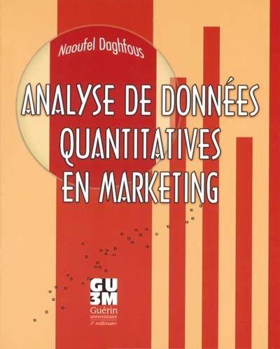 Analyse de données quantitatives en marketing