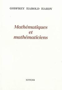 Mathématiques et mathématiciens