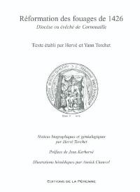 Réformation des fouages de 1426. Vol. 2001. Diocèse ou évêché de Cornouaille