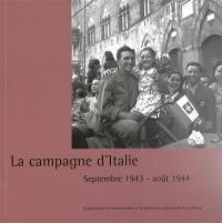 La campagne d'Italie : septembre 1943-août 1944