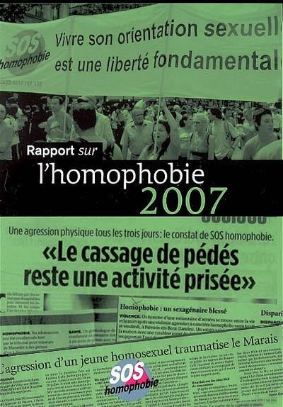 Rapport sur l'homophobie 2007