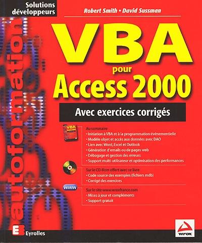 VBA pour Access 2000