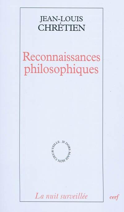 Reconnaissances philosophiques