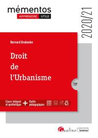Droit de l'urbanisme : 2020-2021