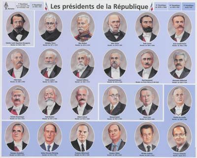 Les présidents de la République