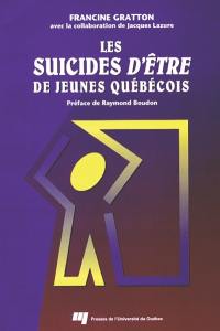 Les suicides d'être de jeunes québécois