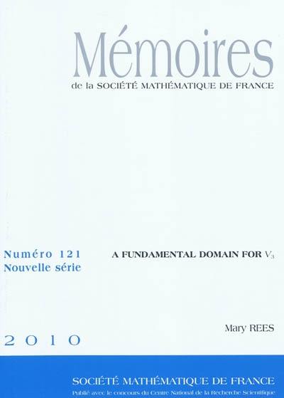Mémoires de la Société mathématique de France, n° 121. A fundamental domain for V3