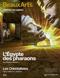 Pharaons d'Egypte, de Khéops à Toutânkhamon : aux Carrières de Lumières, les Baux-de-Provence