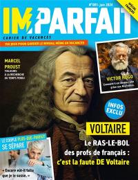 Imparfait, cahier de vacances, n° 1. Voltaire : le ras-le-bol des profs de français : c'est la faute de Voltaire