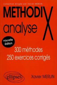 Analyse : 300 méthodes, 250 exercices corrigés