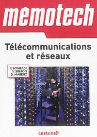 Mémotech télécommunications et réseaux : baccalauréat professionnel SEN (systèmes électroniques numériques), champ télécommunications et réseaux