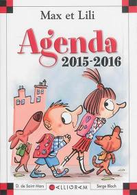 Max et Lili : agenda 2015-2016