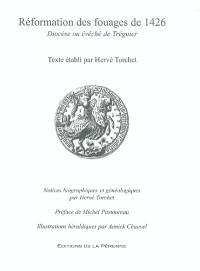 Réformation des fouages de 1426. Vol. 2003. Diocèse ou évêché de Tréguier