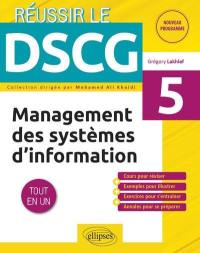 Management des systèmes d'information, UE 5 : tout en un : nouveau programme