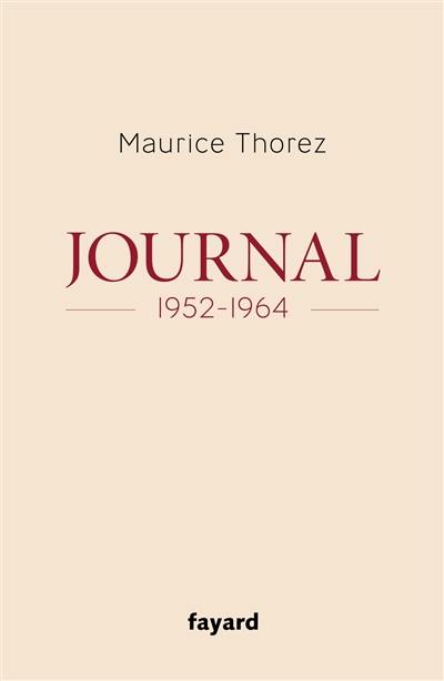 Journal : 1952-1964