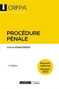 Procédure pénale : examen national, session 2023