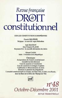 Revue française de droit constitutionnel, n° 48