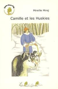 Camille et les huskies