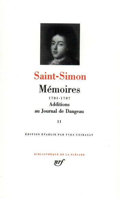 Mémoires. Vol. 2. 1701-1707