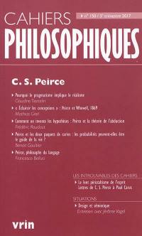 Cahiers philosophiques, n° 150. C.S. Peirce