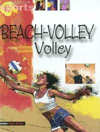 Beach-Volley volley