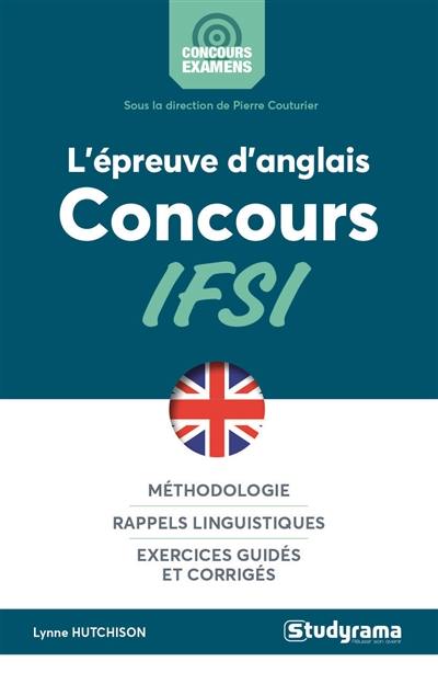 L'épreuve d'anglais : concours IFSI