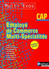 Employé de commerce multi-spécialités : CAP