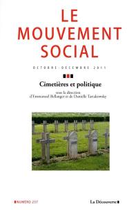 Mouvement social (Le), n° 237. Cimetières et politique