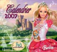 Calendrier Barbie 2007 : avec 140 autocollants