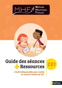 Méthode heuristique de français CE1 : guide des séances + ressources