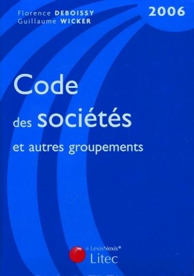 Code des sociétés et autres groupements 2006