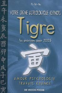 Votre signe astrologique chinois en 2005 : tigre
