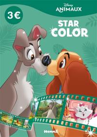 Disney animaux : Belle et Clochard : star color