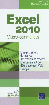 Excel 2010 : macro-commandes
