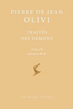 Traité des démons : Summa, II Questions 40-48