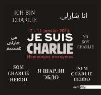 Je suis Charlie : 7-11 janvier 2015 : hommages anonymes