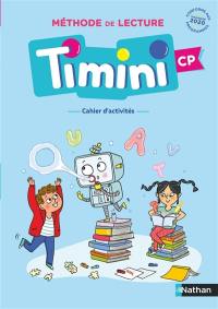 Méthode de lecture Timini CP : cahier d'activités