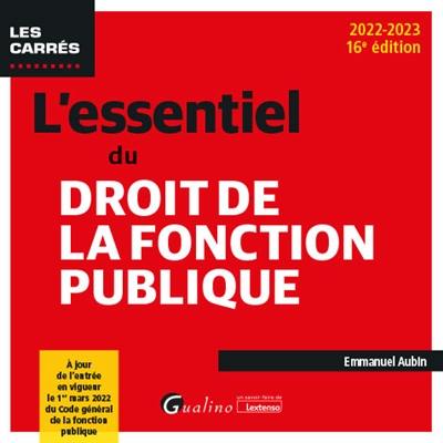 dissertation droit de la fonction publique